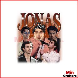 Vintage Joe Jonas 90s Jonas Brothers PNG Sublimation