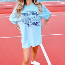 vintage pickleball comfort colors shirt | retro pickleball champ shirt, pickleball, pickleball team hoodie, gift for pic