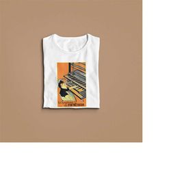 Toulouse Lautrec Synthesizer Shirt, Modular Synth, Beat Maker Gift, Music Producer Tee, Analog Synth Keyboard Player, Mu