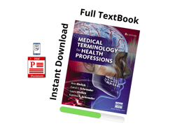 Medical Terminology for Health Professions 8th Edition by Ehrlich