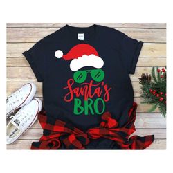 Santas Bro Svg, Santa Svg, Christmas Svg, Christmas Bro Svg, Christmas Friend Svg, Funny Matching Shirt Kids Svg for Cri