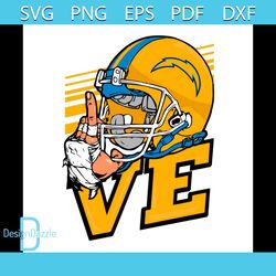 Love Los Angeles Chargers NFL Svg, Sport Svg, Love Svg, Los Angeles Chargers Svg, Chargers Svg, Chargers Lovers Svg, Cha