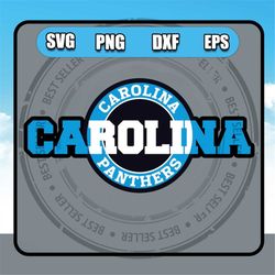 Carolina Pantherss SVG Vector File, Football Team Svg, Pantherss Star SVG Cut Files, Instant Download