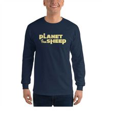 Planet of The Sheep, Sheeple Long Sleeve Shirt, Movie Parody Tshirt, Conspiracy shirt, Freedom T Shirt, Conspiracy gift,