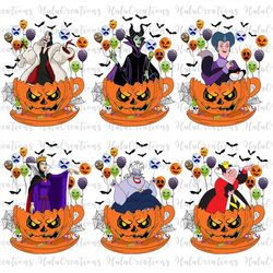 Vintage Villain Gang Bundle, Bad Witches Club Png, Villains Wicked Png, Spooky Vibes, Holiday Season Png, Png Files For