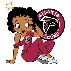 Atlanta Falcons Betty Boop Svg, Sport Svg, Atlanta Falcons Football Team Svg, Atlanta Falcons Svg, Atlanta Falcons Fans