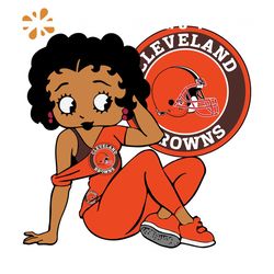 Cleveland Browns Betty Boop Svg, Sport Svg, Cleveland Browns Football Team Svg, Cleveland Browns Svg, Cleveland Browns F