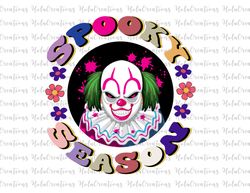 Spooky Season Png, Halloween Retro Png, Spooky Mama Png Files For Cricut, Png For Shirts, Sublimation Png