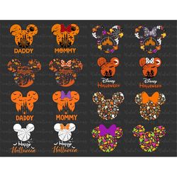 Halloween Bundle Svg Png, Halloween Mouse And Friends, Trick Or Treat Svg, Spooky Season, Svg, Png Files For Cricut Subl