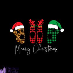 Merry Christmas Ballet shoes svg, png, dxf, eps digital file NCRM14072026