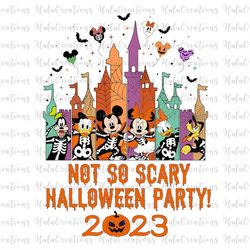 Halloween Not So Scary Png, Mouse And Friends, Trick Or Treat, Spooky Vibes Svg, Not So Scary Png, Png Files For  Sublim