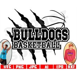 Bulldogs basketball svg, Bulldog basketball svg, Bulldogs basketball png, Bulldogs svg, Bulldog svg, Bulldog mascot svg,