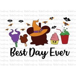 Best Day Ever Halloween, Snack Svg, Carnival Food Svg, Trick Or Treat Svg, Spooky Vibes Svg, Fall Svg, Svg, Png Files Fo