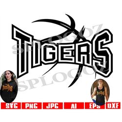 tigers basketball svg, tiger basketball svg, tigers svg tigers scratches svg, digital cut file school pride svg cricut a