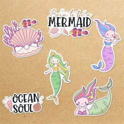 cute characters sticker bundle, sticker png bundle, printable stickers, digital stickers, print and cut sticker, png dig