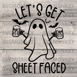 Let's get Sheet Faced svg,ghost svg, SVG, PNG, DXF, EPS