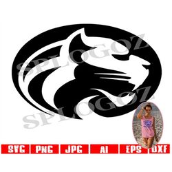 Wildcat svg mascot cut file, Cricut,Cameo,Sizzix,Pazzles,Decal,Stencil, sports jerseys SVG Cutting File, school graphics