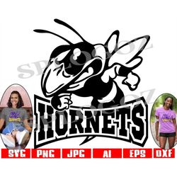 Hornets svg, Hornet svg, Hornet png, Hornets png, Hornets mascot svg, Hornets mom, sports, Hornets logo svg Hornets scho