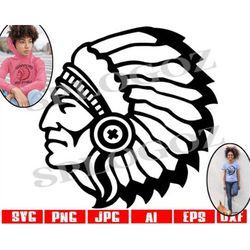 Warriors svg file design svg Indians svg Chiefs design for shirts svg Chiefs svg Warrior png designs logos png Warrior s
