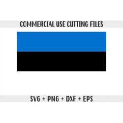 Estonia flag SVG Original colors, Estonia Flag Png, Commercial use for print on demand, Cut files for Cricut, Cut files