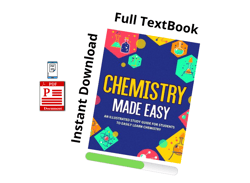 Full PDF - Chemistry Made Easy: An Illustrated Study Guide For Students To Easily Learn Chemistry - Instant Download