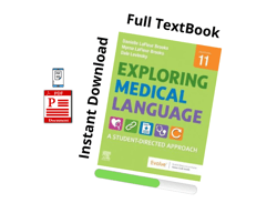 Full PDF - Exploring Medical Language A Student-Directed Approach 11th Edition - Instant Download