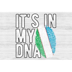 It's in my DNA Uzbekistan Flag Fingerprint PNG Sublimation design download for shirts, Mugs, Print-on-demand PNG, Digita