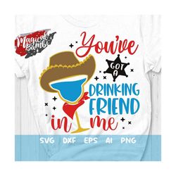 Youve got a Drinking Friend SVG, Toy Wine Glass Svg, Drinking Shirt Svg,, Friends Trip Svg, Drink Party Svg, Mouse Ears