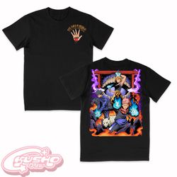 Cursed Trio Anime Unisex T-shirt, Anime Shirts, Manga Shirts, Japanese Shirt, Anime Shirt, Anime Gift, Anime Lover, Anim