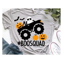 Halloween Truck Svg, Boo Squad Svg, Funny Kids Halloween, Pumpkin Smasher, Boy Halloween Svg, Cute Trick or Treat Svg fo
