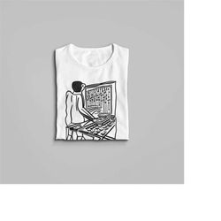 Pablo Picasso Synthesizer Shirt, Modular Synth, Beat Maker Gift, Music Producer Tee, Analog Synth Keyboard Player, Music