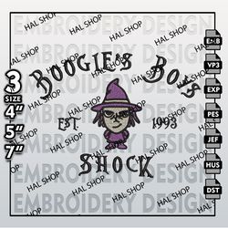 Halloween Machine Embroidery Files, Shock Boogie's Boys Est Embroidery files, Nightmare Before Christmas Embroidery