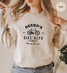 Deebo's Bike Repo Sweatshirt, Cowboy Sweatshirt, That's My Bike Punk Quote Sweatshirt, Anime Shirt, 90s Shirt, Unisex Cl