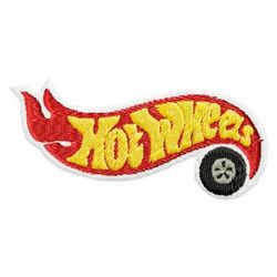 Hot whels logo embroidery design, Car design, Embroidered shirt, Logo design, Cars Embroidery, Digital download