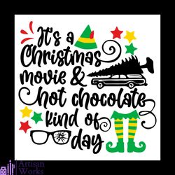 Christmas Movie and Hot Cocoa svg ,Christmas svg, Christmas Story svg, Elf Movie svg cut file, commercial use cricut, Ch
