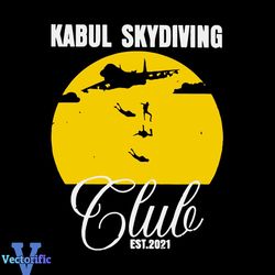 Kabul Skydiving Club Design Svg, Trending Design Svg, Kabul Svg