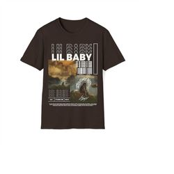 lil baby shirt, lil baby its only me unisex softstyle t-shirt, lil baby merch, gift for women and men