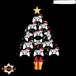 Christmas Game Controller Tree Svg, Christmas Svg, Game Controller TreeSvg