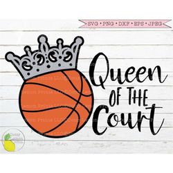 Basketball svg Queen svg Crown svg Basketball Mom svg Basketball Girl svg Cheerleader svg files for Cricut Downloads Sil
