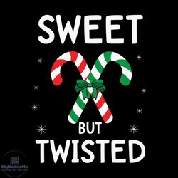 Sweet But Twisted Svg, Christmas Svg, Sweet Christmas Svg, Christmas Candy Svg