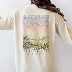 Christian Shirts Comfort Colors Long Sleeve Masterpieces Christian TShirts Bible Verse Christians T Shirts Jesus Apparel