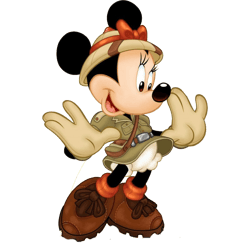 Mickey Mouse PNG, Mickey Safari Clipart, Mickey Safari PNG Digital Download, Mickey Mouse Birthday, Animal Kingdom PNG