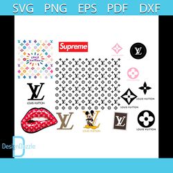 Bundle Logo svg, logo svg, fashion logo svg, fashion svg, shirt logo svg, brand svg, famous brand svg, fashion style svg
