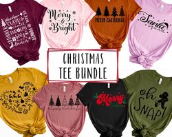 Christmas SVG Bundle - Christmas shirt SVG for Cricut - Christmas t-shirt svg bundle - Christmas bundle - Digital Downlo