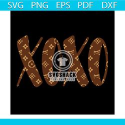 Logo brand LV XOXO svg, logo svg, fashion logo svg, fashion svg, shirt logo svg, brand svg, famous brand svg, fashion st