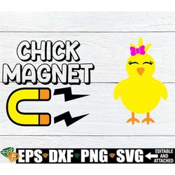 Chick Magnet, Matching Easter Couples, Couples Easter svg, Funny Easter Couple svg, Easter Couples, Easter svg,SVG,Cut F