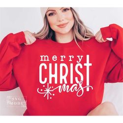Merry Christ mas SVG, Religious Christmas Svg, Merry Christmas Svg, Christmas Vibes Svg, True Story Christmas Svg, Nativ