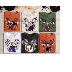 Disney Villains Characters Shirt, Disney Villain Shirt, Villain Halloween Shirt, Villain Shirt, Horror Villain Shirt, Fa
