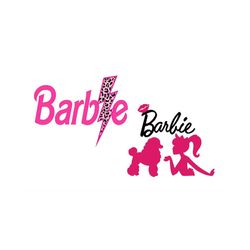 retro leopard barbie svg movie 2023 svg, barbie kiss svg cute barbie baby doll svg digital download