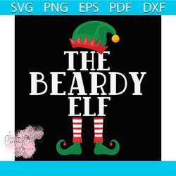 The Beardy Elf Svg, Christmas Svg, Elf Beardy Svg, Elf Svg, Beardy Svg, Xmas Svg